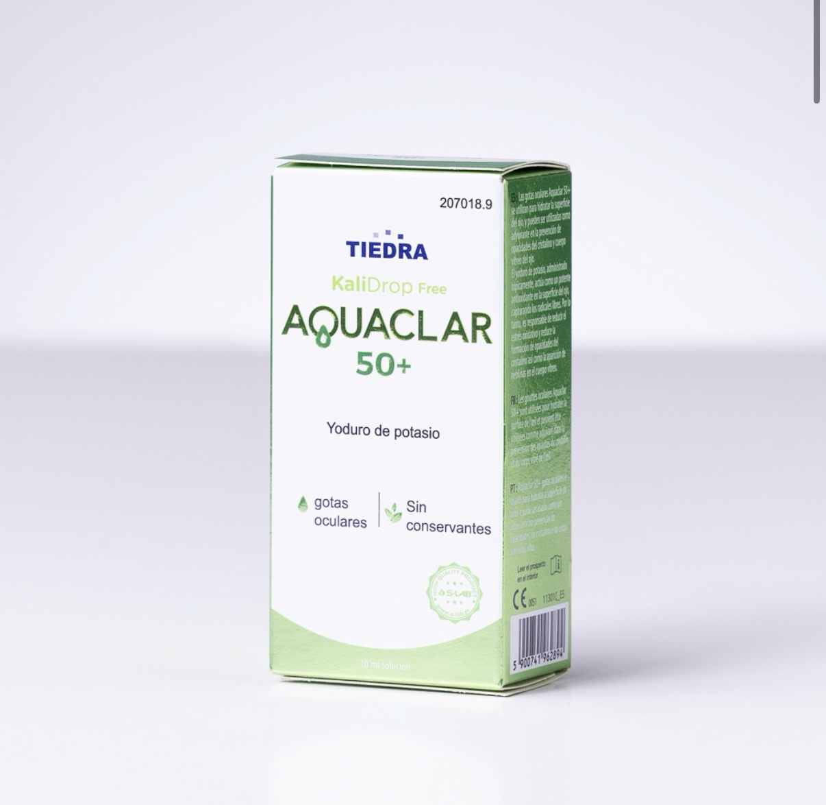 Picături oftalmice AQUACLAR 50+, 10 ml - imagine 2