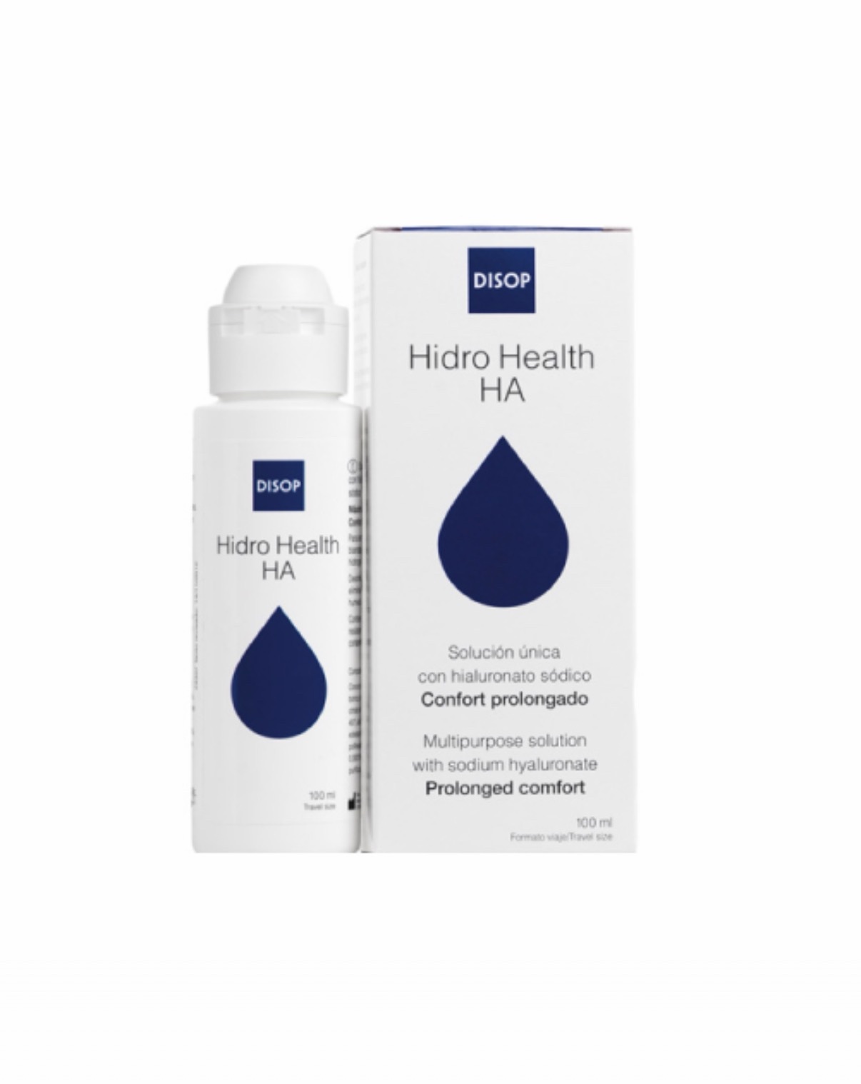 Solutie intretinere lentile de contact, Hidro Health HA, 100 ml